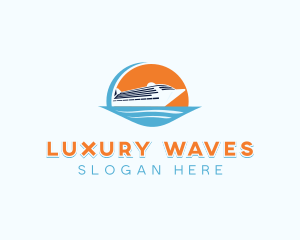 Yacht Sea Travel logo design