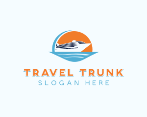 Yacht Sea Travel logo design