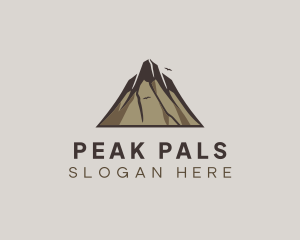 Summit Mountain Peak logo design