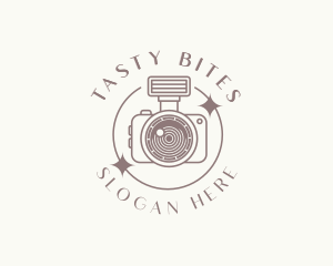 Simple Camera Photography Logo