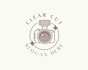 Simple Camera Photography logo design