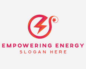 Electric Lightning Plug logo design