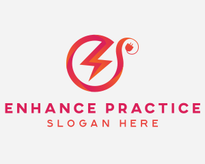 Electric Lightning Plug logo design