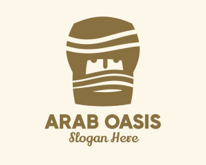 Desert Turban Man logo design