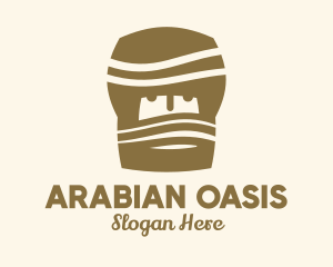 Desert Turban Man logo design