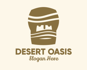 Desert Turban Man logo design