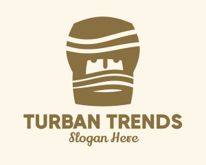 Desert Turban Man logo design