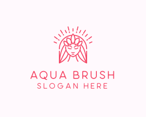 Female Hair Salon logo design