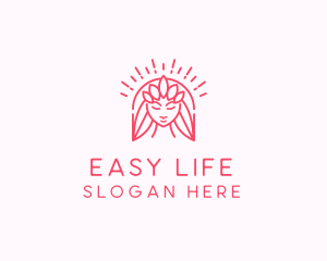 Female Hair Salon logo design