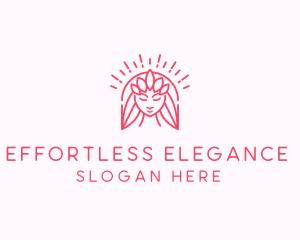 Female Hair Salon logo design