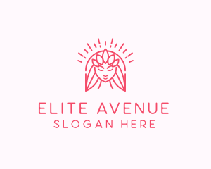 Female Hair Salon logo design