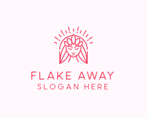 Female Hair Salon logo design