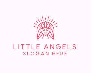 Female Hair Salon logo design