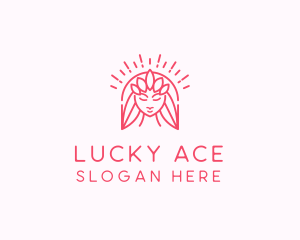 Female Hair Salon logo design