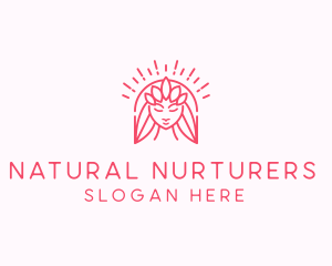 Female Hair Salon logo design