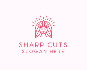 Female Hair Salon logo design