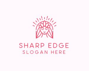 Female Hair Salon logo design