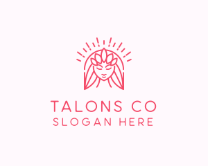 Female Hair Salon logo design