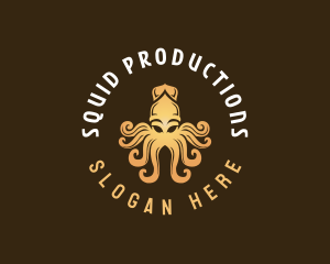 Kraken Octopus Squid logo