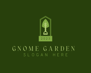 Landscaping Garden Shovel logo design