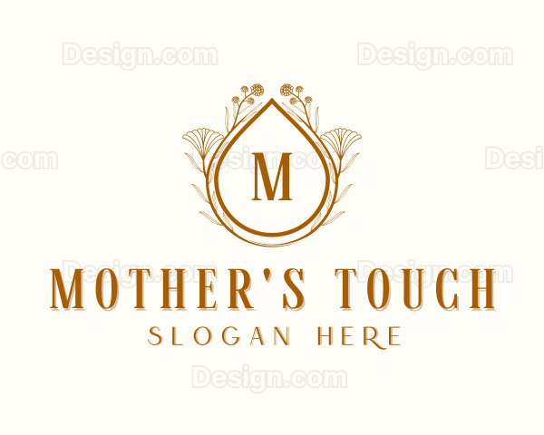 Elegant Floral Wedding Logo