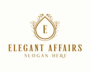 Elegant Floral Wedding logo