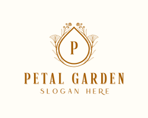 Elegant Floral Wedding logo design