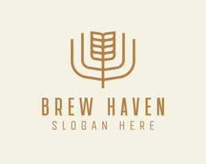 Wheat Barley Farm logo design