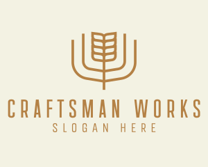 Wheat Barley Farm logo design