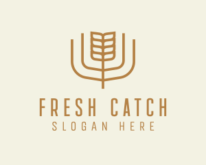 Wheat Barley Farm logo design