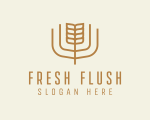 Wheat Barley Farm logo design