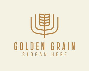 Wheat Barley Farm logo design