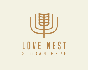 Wheat Barley Farm logo design