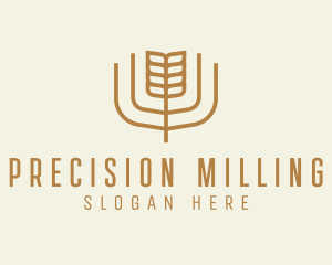 Wheat Barley Farm logo design