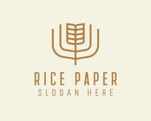 Wheat Barley Farm logo design