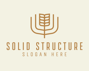 Wheat Barley Farm logo design