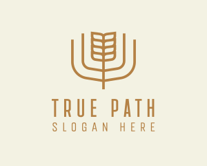 Wheat Barley Farm logo design