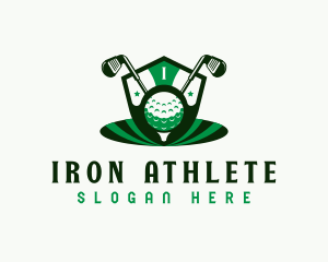 Golf Club Tournament logo design