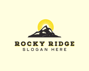 Rocky Mountain Sunshine logo design