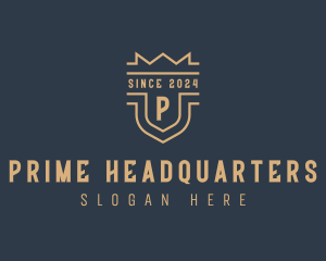 Crown Shield Brand logo design