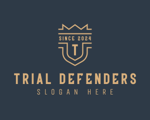 Crown Shield Brand logo design