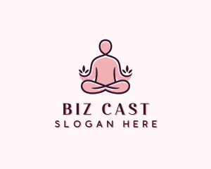 Spiritual Meditation Yoga Logo