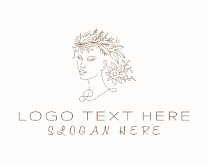 Flower Lady Self Care Logo