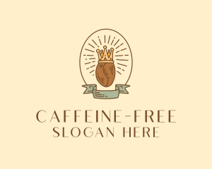 Coffee Bean King Cafe logo design