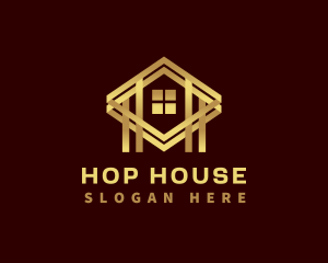 Premium House Roof logo design