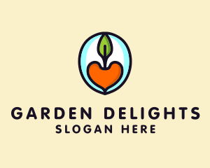 Carrot Veggie Farm logo design