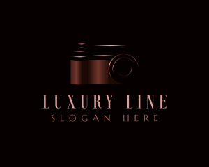 Luxury Camera Photography logo design