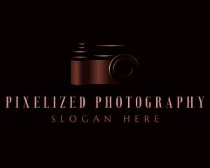 Luxury Camera Photography logo design