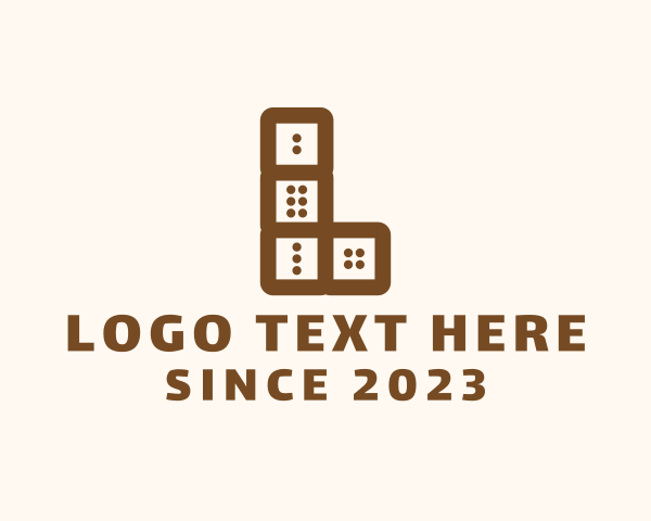 Dice logo example 1