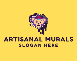 Urban Monkey Graffiti  logo design